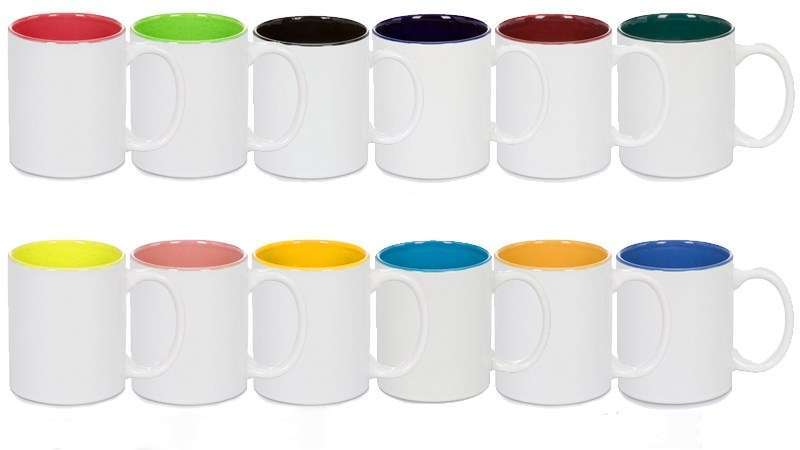 11oz Sublimation Ceramic Inner Color Mug